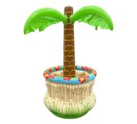 Inflatable Palm Tree Cooler - Pool Float | Beach Party Beverage Holder