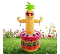 Inflatable Pineapple Beverage Cooler - 48" Tropical Party Ice Bucket | Floating Pool Bar and Beach Party Supply | Vibrant Decoration for Outdoor Summer Parties and Poolside Fun