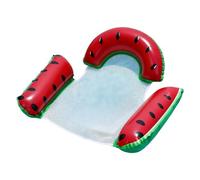 Inflatable Pool Float for Adults - Portable Swimming Raft, Foldable Fruit Shape Water Lounger, Comfortable Floating Bed Pools Accessory for Beach Lake River Backyard Pool Party Outdoor Garden