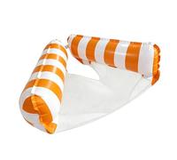 Inflatable Pool Float Lounger Chair - Thick PVC Breathable Mesh 110x60x15cm 195g - Water Hammock for Adults Summer Party - Swimming Pool Lake Beach Mat