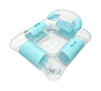 Inflatable Pool Float, Portable Large PVC Blow Up, Floating Water Chair | 41.3 × 37.4inch Floating Water Chair Pool Lounger for Beach, Lake, Parks, Backyard, Rivers