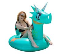 Inflatable Pool Float - PVC 175 cm, Dragon Pool Float, 0,4 mm Thick Durable Design | Stable Floating Lounger Raft Structure, Adult Swim Floating For Beach, Lake, River, Swimming, Summer Games, Outdoor