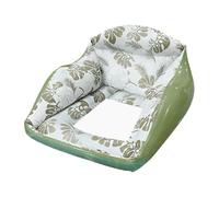 Inflatable Pool Float - PVC 86x84cm Ergonomic Lounger Chair with Headrest