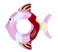 Inflatable Pool Floats Kids - Fish Swimming Ring Floating Toy |inflatable Pool Floats For Kids Add A Distinct Flair To Any Poolside Activity. They Provide Stable Buoyancy For Hours Of Leisure And Recr