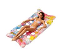 Inflatable Pool Floats | Sequined Bow Floating Rafts with Headrest