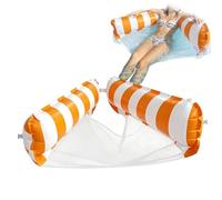 Inflatable Pool Floats - Water Lounger Raft for Relaxation | PVC Air Filled Body with Quick Inflate, Ergonomic Support Design, Lightweight Summer Floating Leisure Accessory