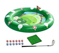 Inflatable Pool Golf Game Set - Floating Water Toy with Balls for Kids & Adults, Summer Backyard Pool Game for Family, Vacation & Outdoor Fun