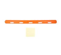 Inflatable Pool Noodle | 90.6 inch Swim Training Float for Young Swimmers & Beginners | Soft PVC Water Toy for Beach/Pool Party/Backyard Games | Easy to Inflate & Store (Orange)