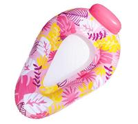 Inflatable Pool Raft, Swimming Mat Hammock Lounge, Tanning Floats, Adult & Kid Float, Water Party Accessory, Comfortable Lounge, Beach Lake Backyard, 57×37×17-inch