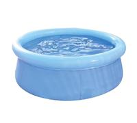 Inflatable Pool, Swimming Pool, Round Bathing Tub, Soft Easy to Inflate, Children Inflated Bathtub for Home, Garden, and Outdoor Summers Fun, 5.5Ft, 6Ft
