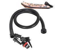 Inflatable Pump Hand Pump Connecting Hose Kit - Multi Connector Threaded Adapter Set With 7 Nozzles For Boards Boats Tents, Durable Leak-Proof 1m Hose, Universäl Air Pumps Accessories