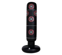 Inflatable Punching Bag for Kids, 63in Boxing Post Sandbag, PVC Training Tool with Quick Rebound, Foldable Design for Fitness Exercise and Stress Relief