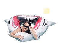 Inflatable Shark Swim Ring Blow Up Pool Float Water Tube for Kids
