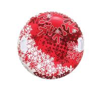 Inflatable Sled - PVC 80cm, Snow Tube, Winter Sled | Long-Lasting Inflatable Build, Easy Grip Handles, Kids Sleds for Snow Play, Beach Sand Use, Park Activities, Winter Outdoor Adventure