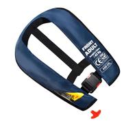 Inflatable Snorkel Vest Adults - Self Inflating Swim Safety Float Jacket, Compact Snorkeling Vest for Men & Women, Adjustable Waist & Crotch Straps, Lightweight Portable for Pool Fishing Swimming