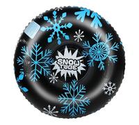 Inflatable Snow Tube - Durable Winter Riding Sled, High Strength Cold Weather Sliding Toy, Portable Outdoor Recreation Supply | Family Gatherings, Visitor Enjoyment, Park Slopes, Youth Learning, Adult