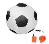 Inflatable Soccer Costume - Brings Humor Realism Together For Cosplay | Funny Carnival Suit Uniform With Pump Battery Required | Adults Halloween Christmas Comic Cons Themed Birthdays School Plays