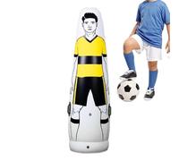 Inflatable Soccer Goalkeeper Defender, Adjustable Agility Training Aid, Safe Protective Equipment for Kick Accuracy and Reflex Development, for Football Players, Coaches, Teams, Teens, Adults