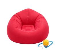 Inflatable Sofa, Lightweight Washable Folding Couch with Comfortable | Portable Inflatable Chair for Living Room, Bedroom, Patio, Garden, Camping, Travel and Movie Nights