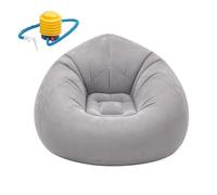 Inflatable Sofa, Lightweight Washable Folding Couch with Comfortable | Portable Inflatable Chair for Living Room, Bedroom, Patio, Garden, Camping, Travel and Movie Nights
