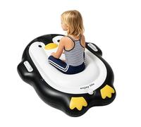 Inflatable Surfboard Kids,Penguin with Handle Water Slides Portable | Inflatable Bodyboard Toy | for Boys Girls Outdoor Beach Swimming Pool Lake Pool Party