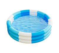 Inflatable Swimming Pool, Backyard Kids Pool, 57.09x9.84 inches Leak Resistant Easy Setup & Drain, Thickened Swim Pad for Indoor, Outdoor, Patio, Camping, Poolside and Baby Play