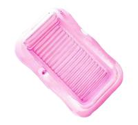 Inflatable Tanning Pool - Floating Bed Lounger, Water Bed with Relieving Comfort Effectively, Cool Summer Accessories, Outdoor Pool Gear, Relaxing Tools for Backyard Beach Lake River Travel Indoor