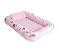 Inflatable Tanning Pool | Lounger Float Tanning Lounger with Cup Holder | Sunbathing Bed Lounge for Adults Families Vacation Resort Beach Lake Summer