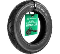 Inflatable Tyre 10x2.125 - Compatible With Pure Air Go/Pro/Pro Lr (Gen 2), Argento Active Evo Electric Scooter - Inner Tube Not Included - Tyre 10x2.125 (57-152) - Nylon