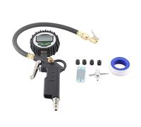 Inflateur des pneus numériques LCD avec un rythme de pression de haute précision 1/4 pouces NPT Connecteur rapide 200psi pour voitures vélos motocycles ballons de sport