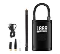 Inflateur Fil Arrêt Auto Pression Précise Inflateur Fil Arrêt | Préréglages pression, gonflage pneus pour voiture pour moto vélo, précision digitale, sécurité maximale