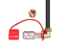 Inflation Intake Valve | with Dust Cap Lockable 90-Degree Brass Elbow