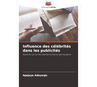 Influence des célébrités dans les publicités: Étude de cas sur les intentions d'achat des étudiants