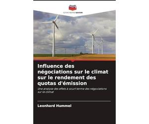 Influence des négociations sur le climat sur le rendement des quotas d'émission