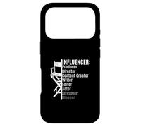 Influenceur, créateur de Contenu, producteur, écrivain I do it All ! Coque pour iPhone 17 Pro