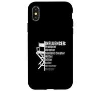 Influenceur, créateur de Contenu, producteur, écrivain I do it All ! Coque pour iPhone X/XS