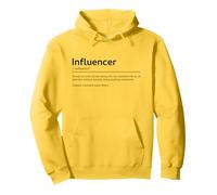 Influenceur (Description du Dictionnaire de médias Sociaux Amusant) Sweat à Capuche