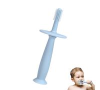 infnt Teether Toothbrush - 360° Toothbrushs, Silicone Teethers With Suction Stand| Gentle Gum Massager, Safe Soft Teething Toy For 6-12 Months, Hygiene Tool