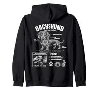 Info Chien Teckel Anatomie Parfum Chien Sweat à Capuche