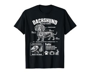 Info Chien Teckel Anatomie Parfum Chien T-Shirt