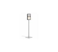 DURABLE Stand d'information Basic A4 501257 – Métal/Plastique Gris