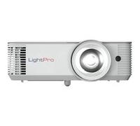 LightPro Genesis IV IN0026ST - Projecteur DLP - UHP - portable - 3D - 4000 lumens - WXGA (1280 x 800) - 16:10 - objectif fixe à focale courte