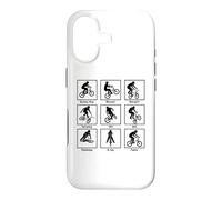 Infographie BMX Bike-Ramp, BMX Vélo Bicyclette Race BMX Coque pour iPhone 17