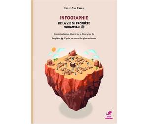 Infographie de la vie du Prophète Muhammad Contextualisation illustré de la biograpphie du Prophète ﷺ d'après les sources les plus anciennes - Emir Abu Fares - Misericordia - relié - Essai