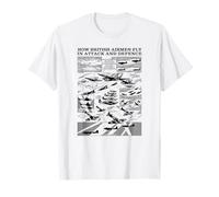 Infographie de vol de la Formation des Pilotes d'avion Britanniques de la Seconde Guerre Mondiale T-Shirt