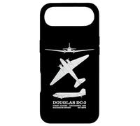 Infographie des Silhouettes d'avion de Ligne Douglas DC-3 Coque pour iPhone Air