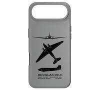 Infographie des Silhouettes d'avion de Ligne Douglas DC-3 Coque pour iPhone Air