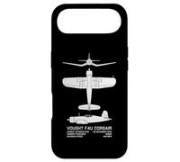 Infographie des Silhouettes d'avion Vought F4U Corsair Coque pour iPhone Air