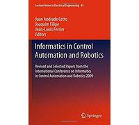 Informatics In Control Automation And Robotics