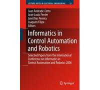 Informatics In Control Automation And Robotics